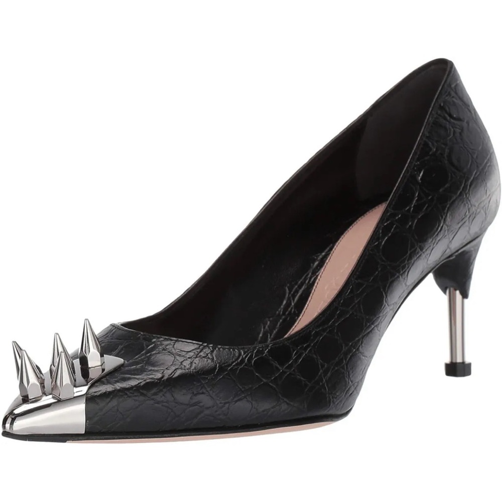 Alexander McQueen Studded Heels Spikes Size 39/ 9